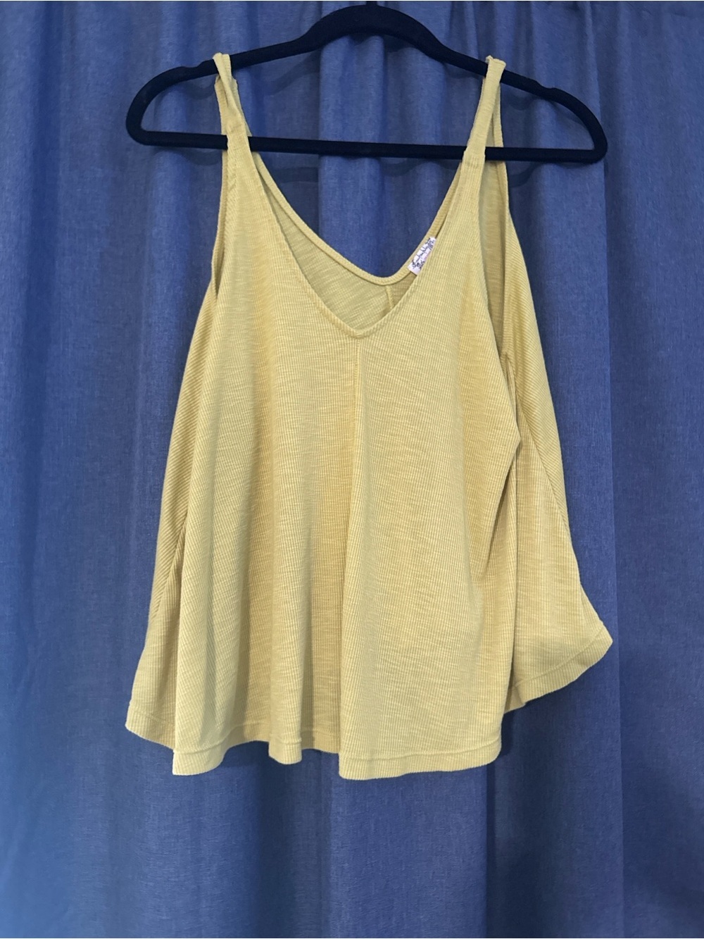 Free People Oversized Thermal Swing Tank
Size Small